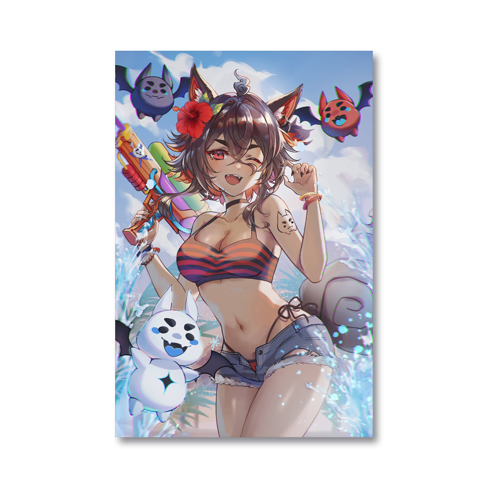 FuuLuluu Never Too Late For Summer Poster