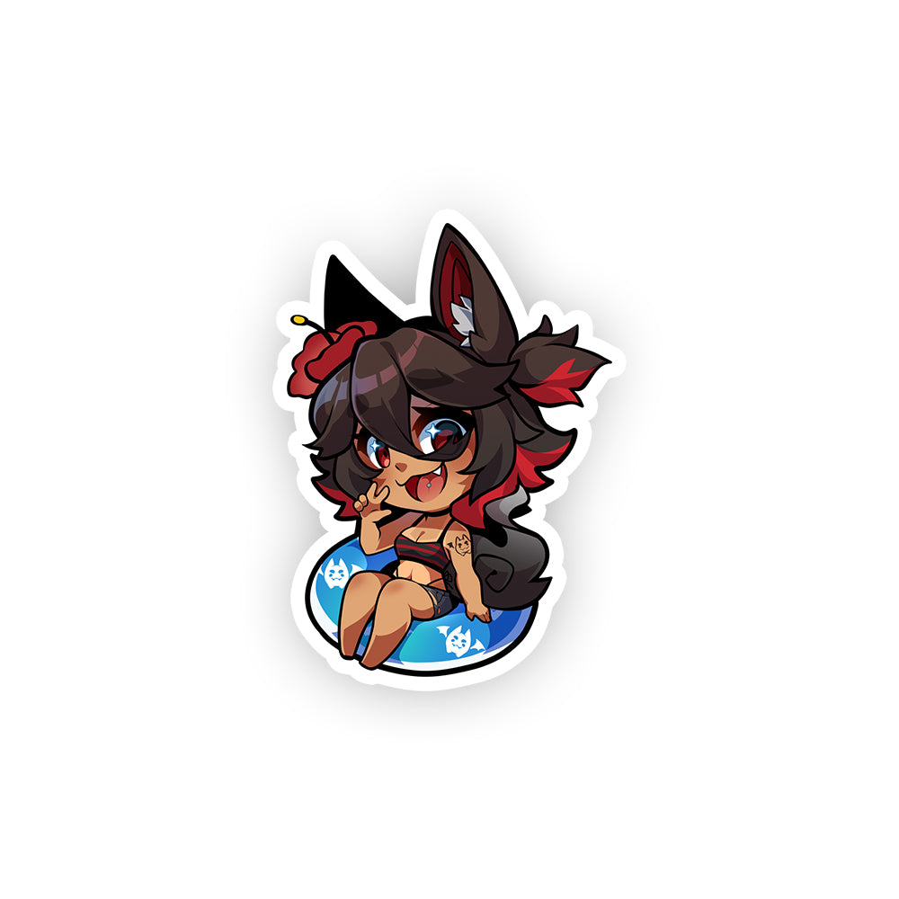 FuuLuluu Summer Chibi Sticker Add on