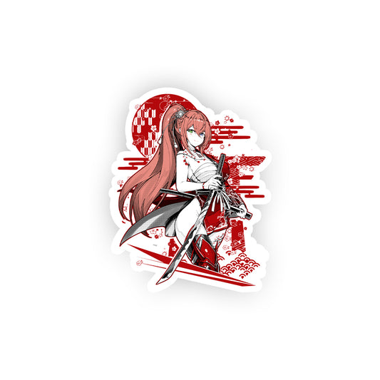 Goronyanya Samurai Sticker