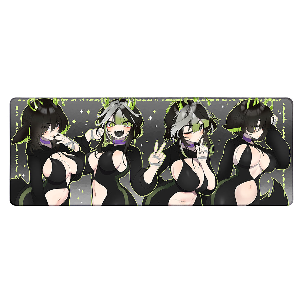 GullyVR 'Twin Stars' XL Deskmat