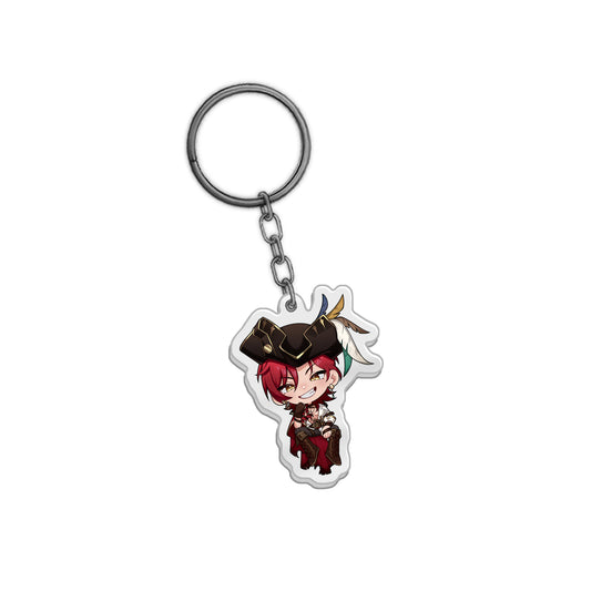 Gun D. Drake "Chibi Gundy" Keychain