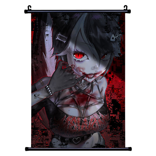 its_Hellzy "Bloody Delicious" Wall Scroll