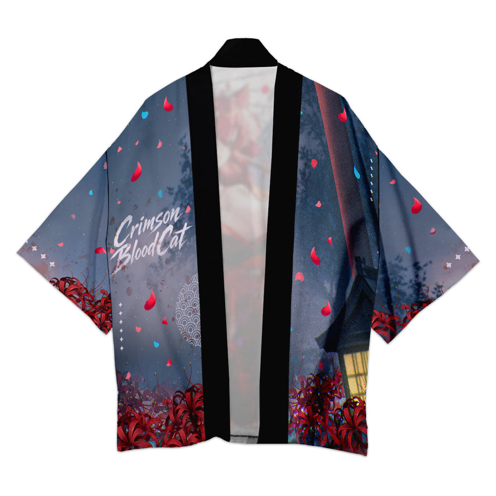 CrimsonBloodCat "Moonlit Walk" Haori