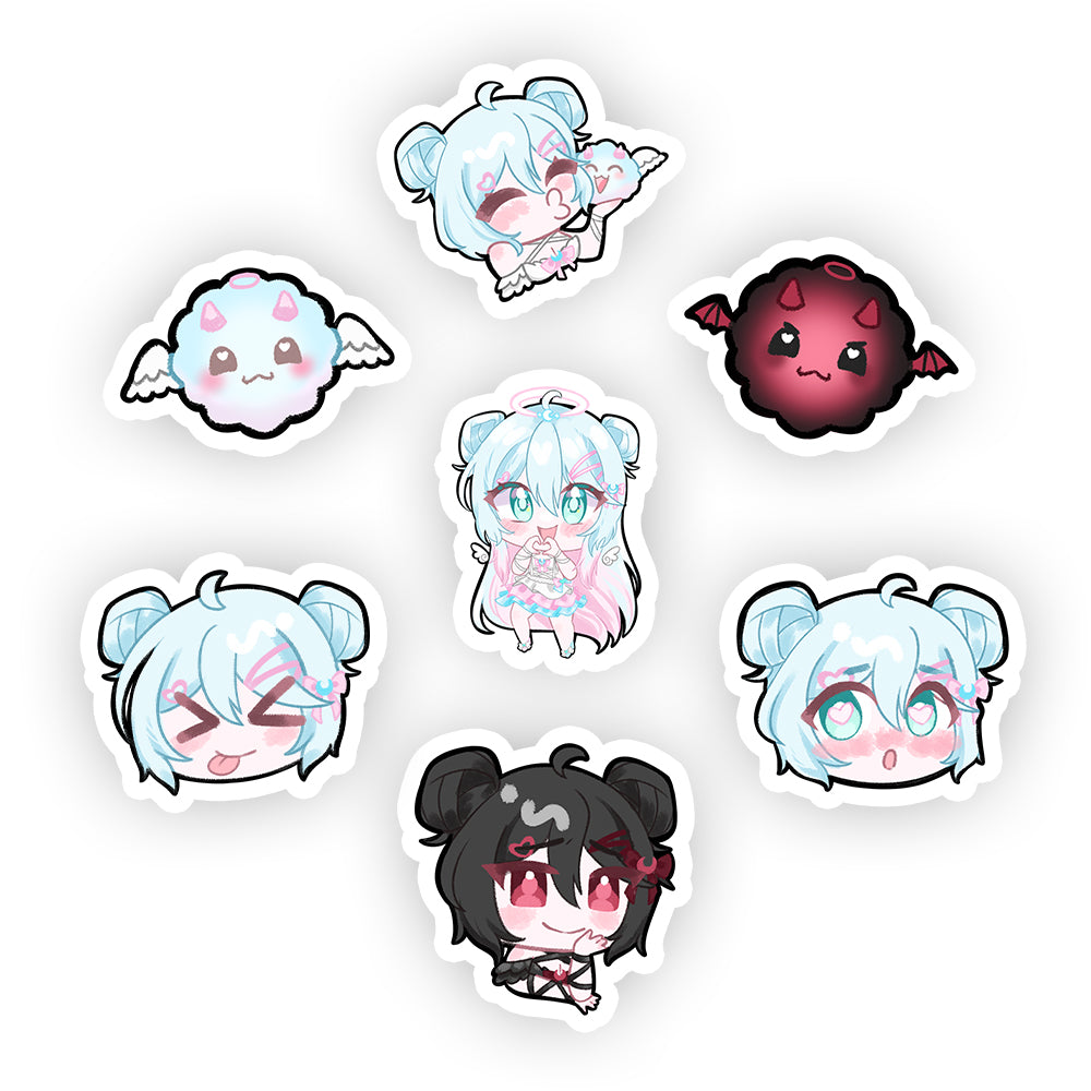 Hayami Luna Sticker Pack