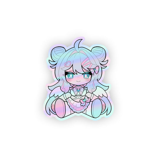 Hayami Luna Holographic Sticker - Add On