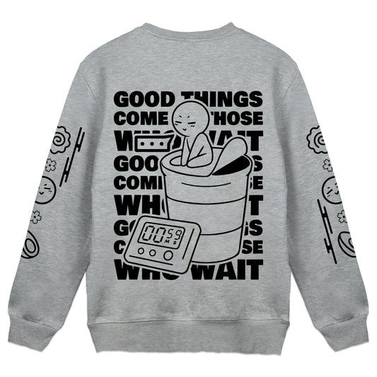 7MDigital Ramen Crewneck (Grey)