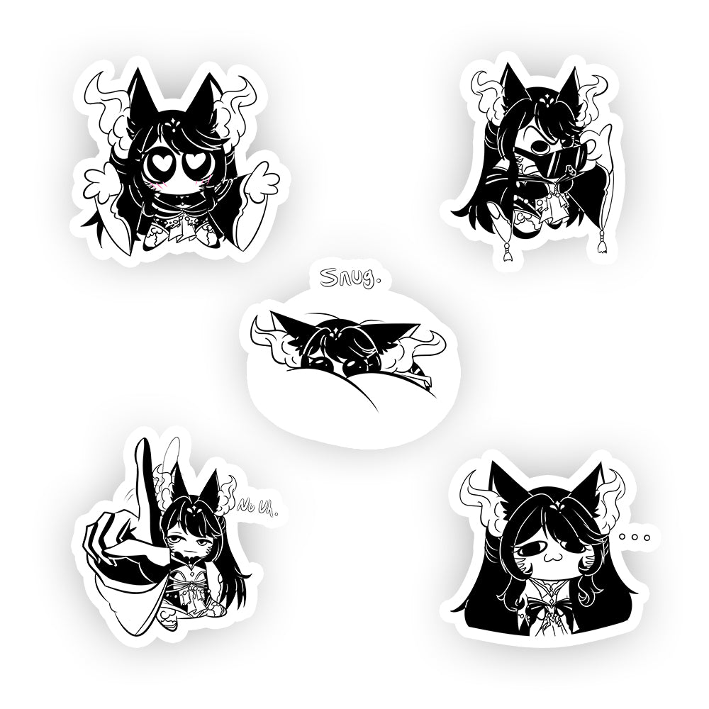 Hellia Dawn Sticker Pack