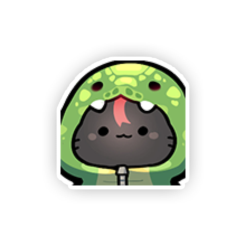 Hexella Low Res Snek Sticker