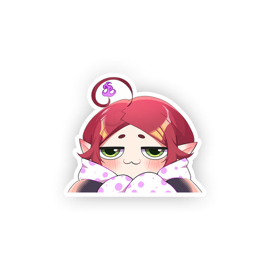 HimikoMio Smug Peeker Sticker