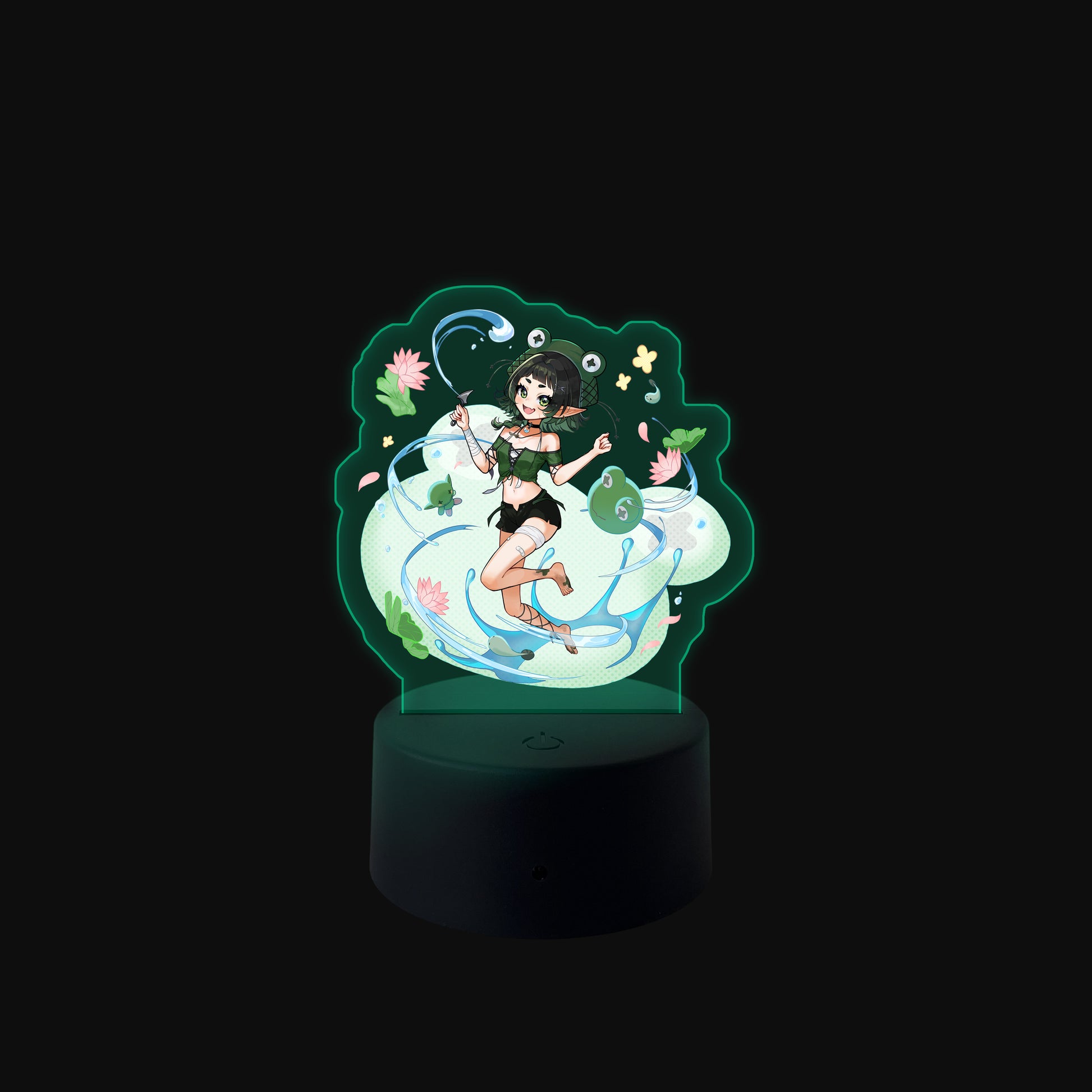 Hina Gabu "Frog and Frolic" LED Desk Lamp