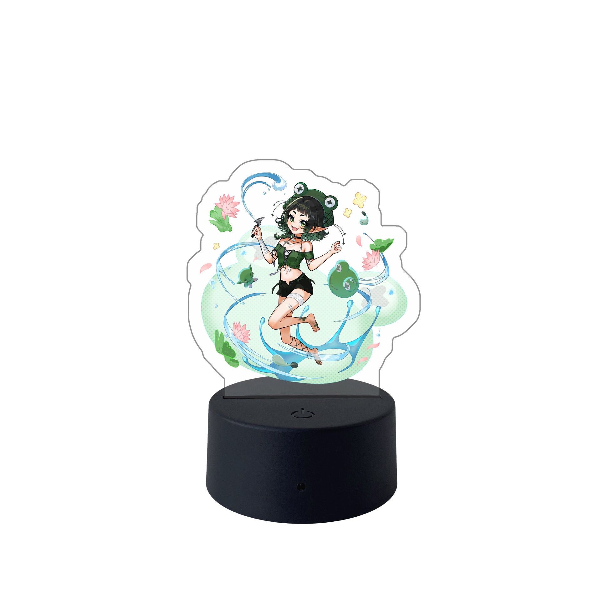 Hina Gabu "Frog and Frolic" LED Desk Lamp