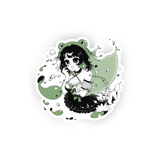 Hina_Kaeru Pond Sticker