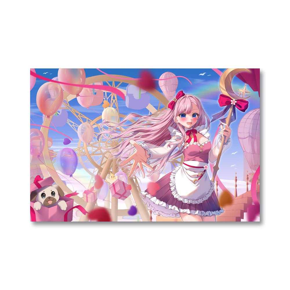 HiyoCafe "Carnival in the Clouds" Poster