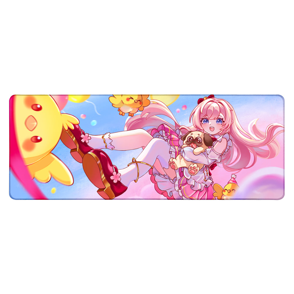 HiyoCafe "On Cloud 5" XL Mousepad