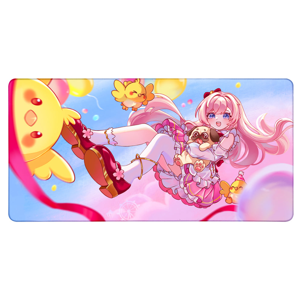 HiyoCafe "On Cloud 5" XXL Mousepad