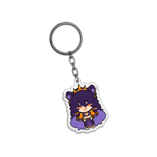 HoneyGrimoire "Gingerbread Bear" Keychain