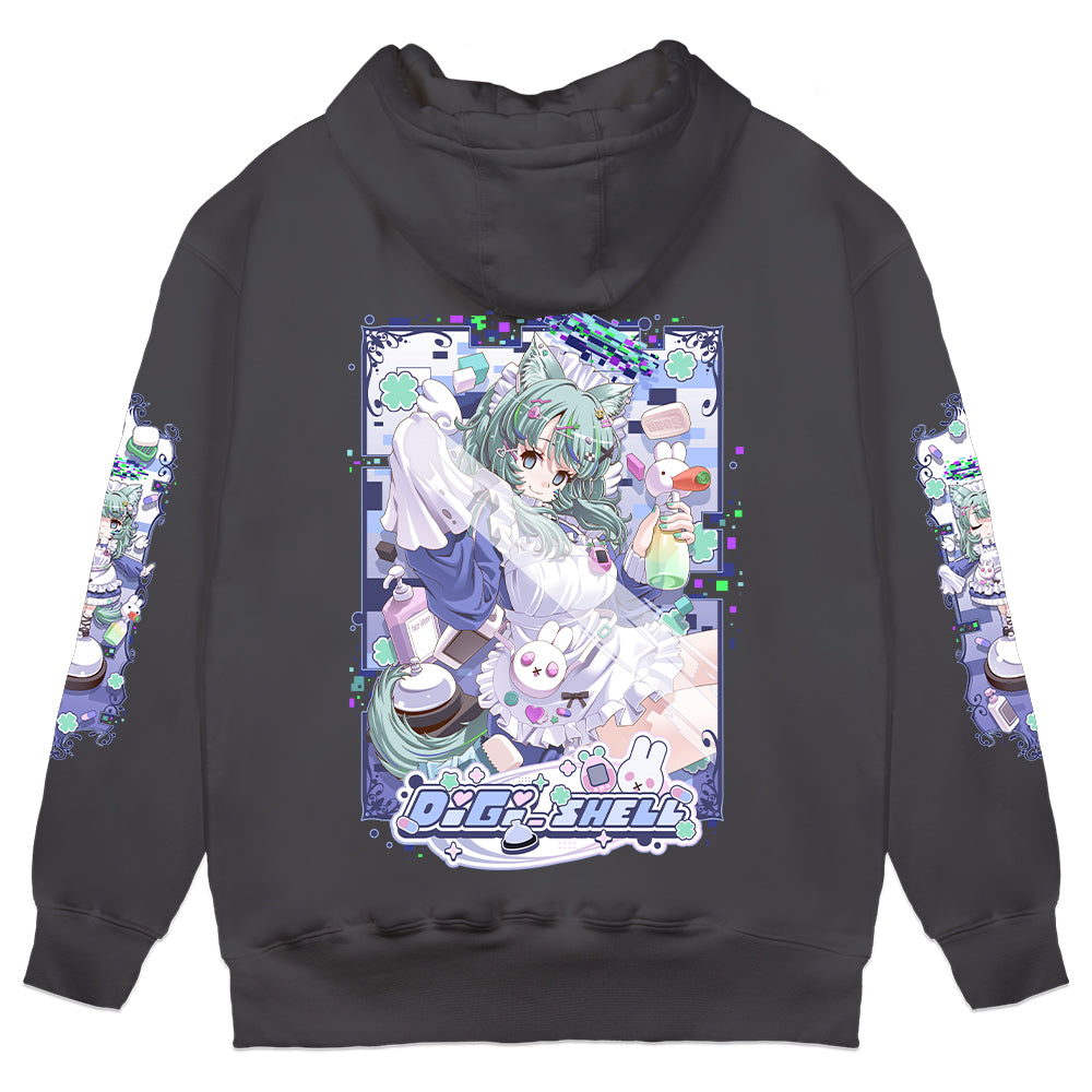 Digiko "Housekeeping" Hoodie - Charcoal