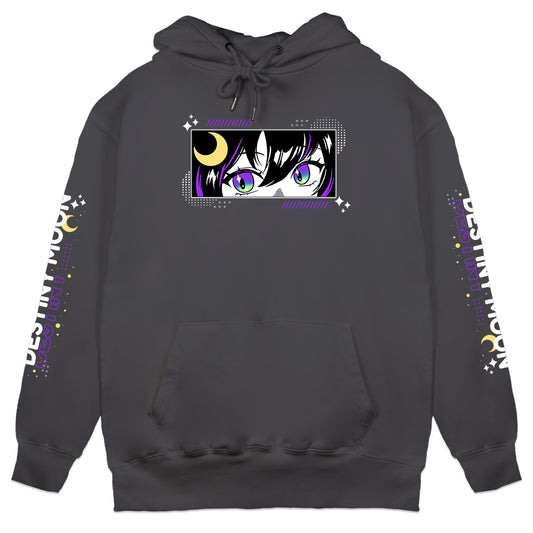 Destiny Moon Charcoal Hoodie