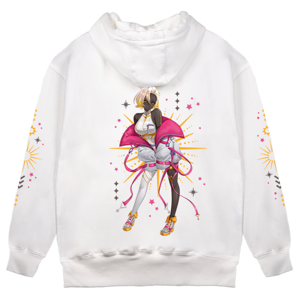 Kazu_Kiseki "Alien" White Hoodie