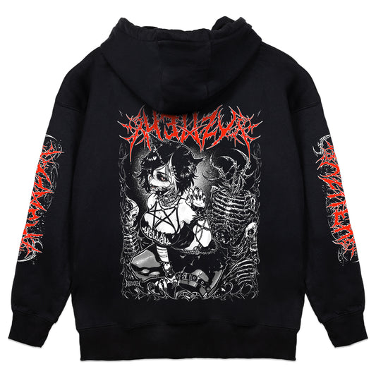 its_Hellzy "Demonic Cat" Hoodie