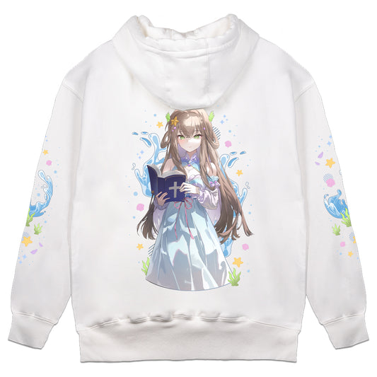 Jellystara "Devotion" Hoodie - White
