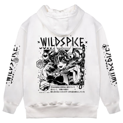 WildSpice 'Hole Queen' White Hoodie