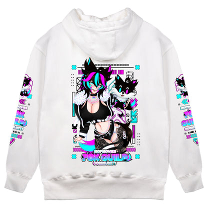 MopMovies Fox Guild White Hoodie