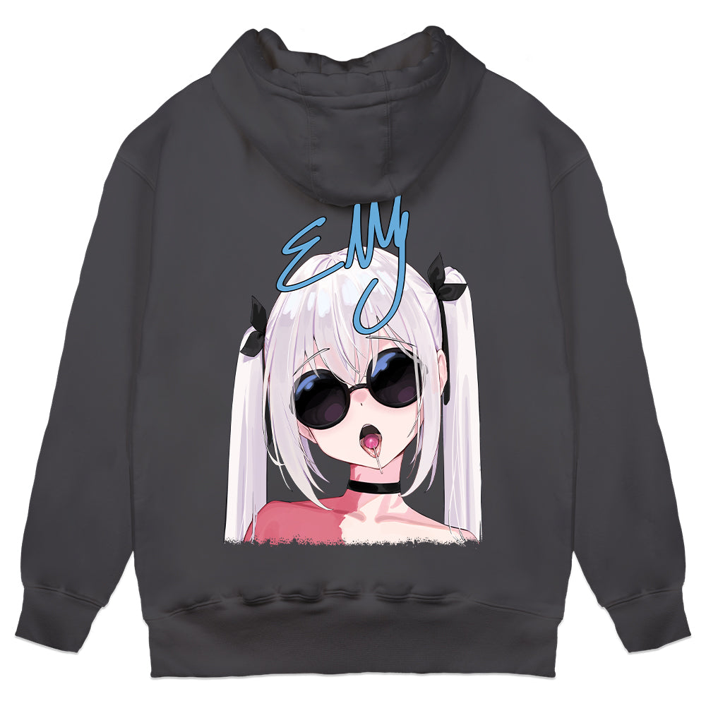 Elly Signature Charcoal Hoodie