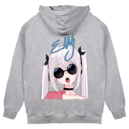 Elly Signature Heather Gray Hoodie