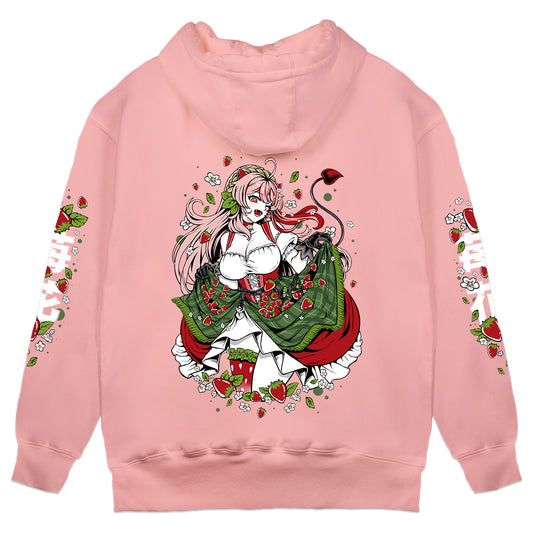 Zumiii Fraisette 'Berry Picking' Pink Hoodie