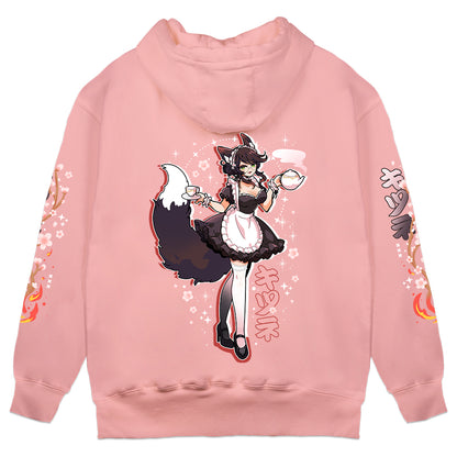 FireLordBrooke "Maid" Hoodie - Pink
