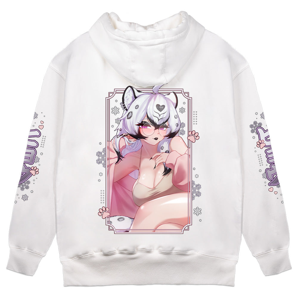 Avi Snow "Snowflake" Hoodie - White