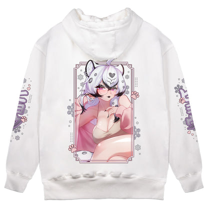 Avi Snow "Snowflake" Hoodie - White