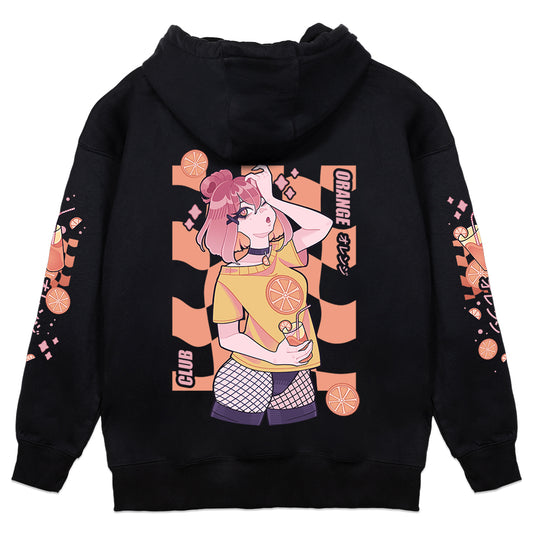 LUCIDIT.Y Orange Club Hoodie