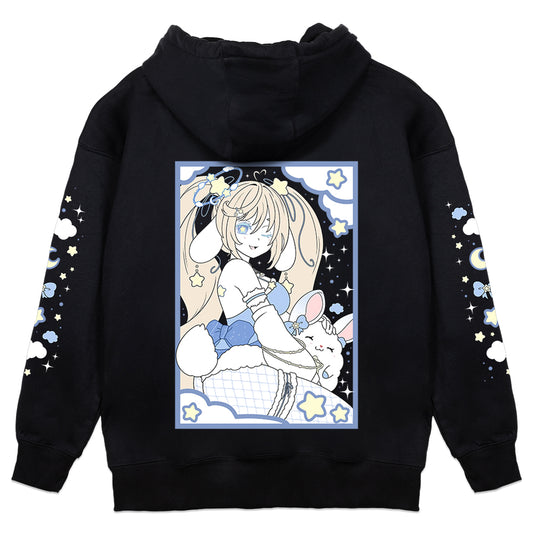 star0bunny "Soft Clouds & Starry Nights" Hoodie