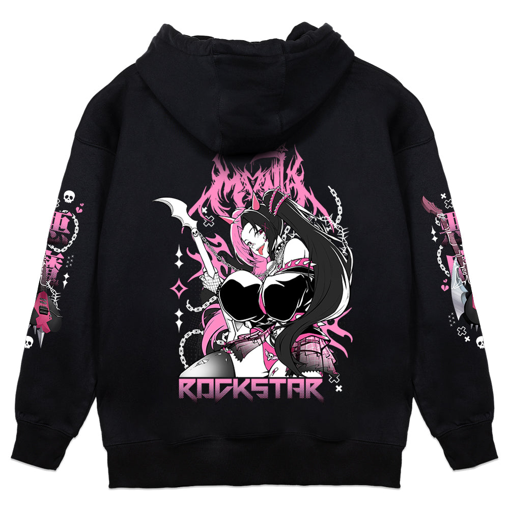 WhoisMonia Rock and Roll Hoodie