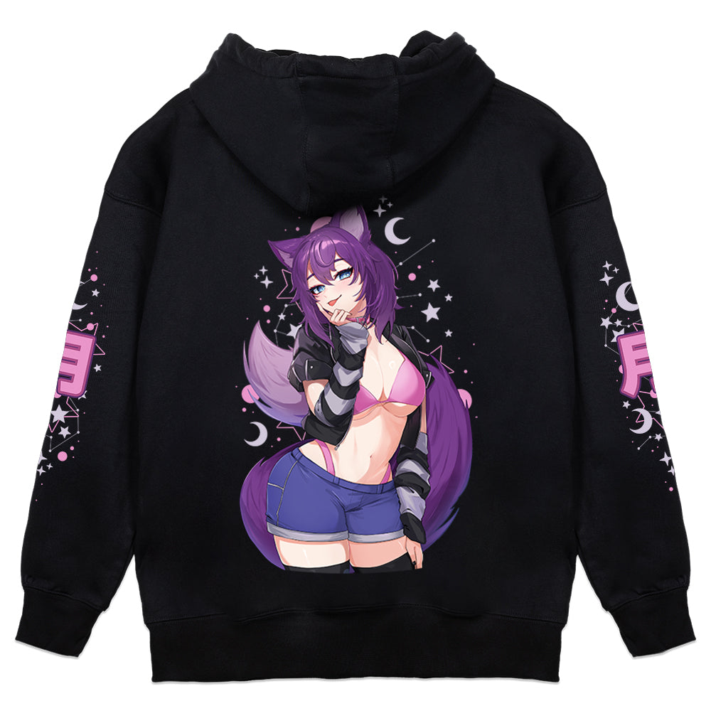 LunaNyaVT "Crescent Wolf" Hoodie