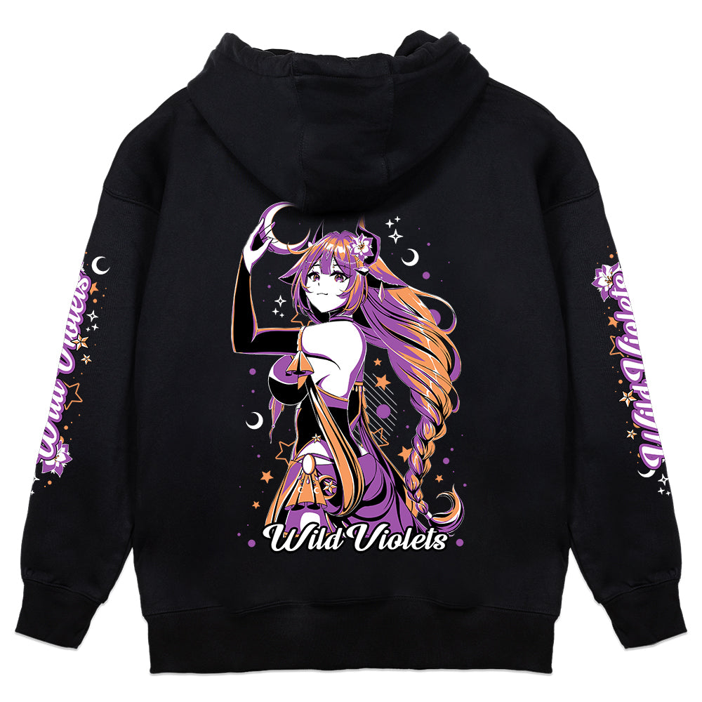 Wild Violets "Crescent" Hoodie