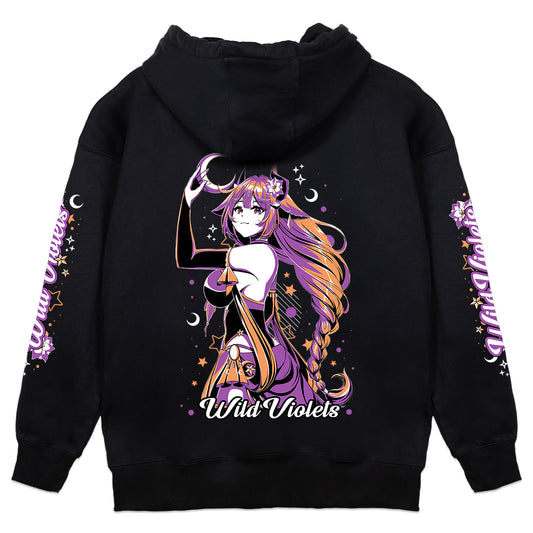 Wild Violets "Crescent" Hoodie