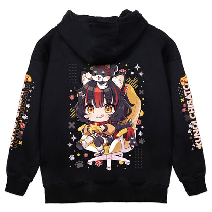 VOLs Kunoi Chisato Gamer Chibi Hoodie