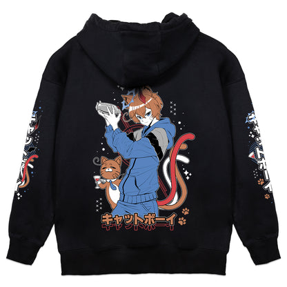 BlueByteSora "Bartender Cat" Hoodie