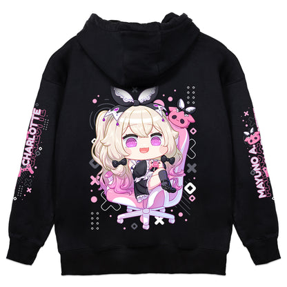 VOLs Mayuno A. Charlotte Gamer Chibi Hoodie