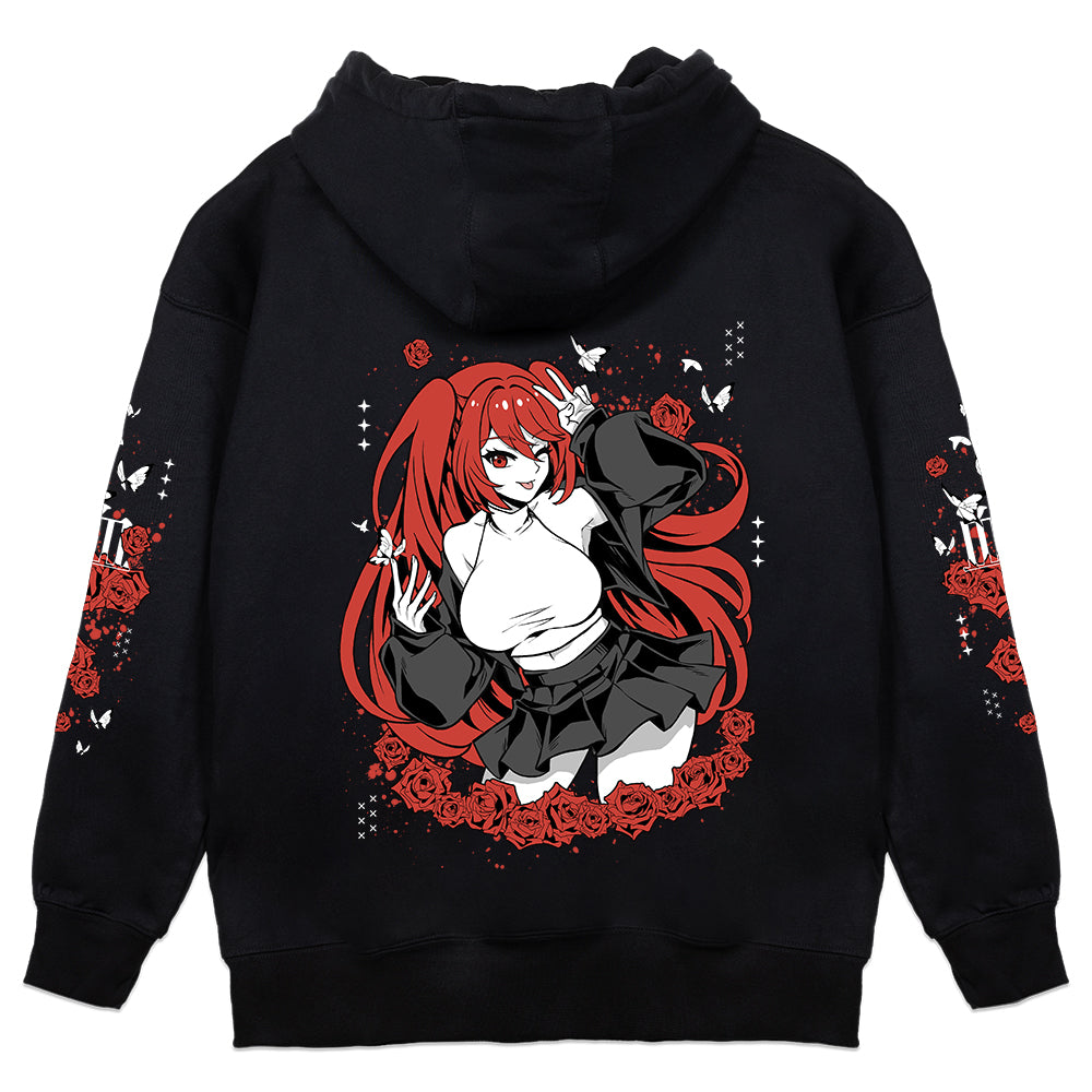 MarryofBlood "Butterflies & Roses" Hoodie