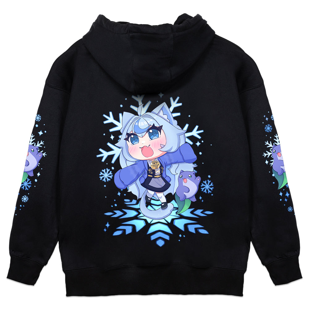 Maria 'Marpi' Bean "Winter Dance" Black Hoodie