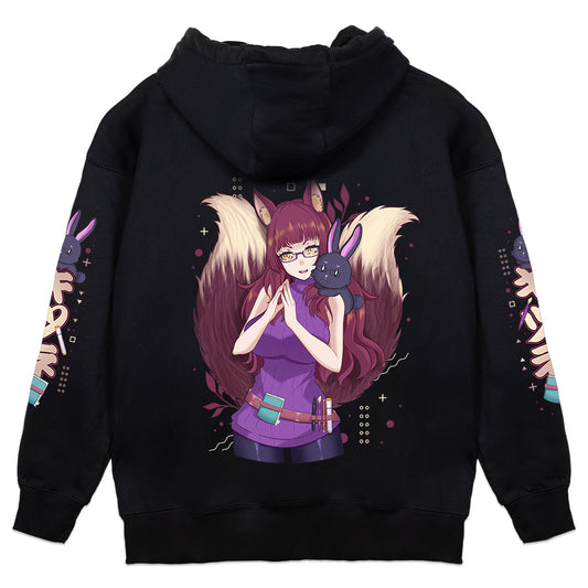 Avi Zenko "Two-Tailed Kitsune" Hoodie