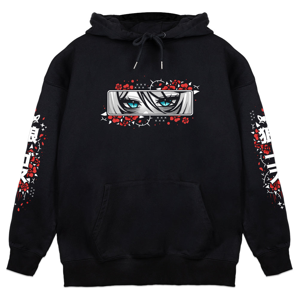 Luna Bella "Bleeding Roses" Hoodie - Black