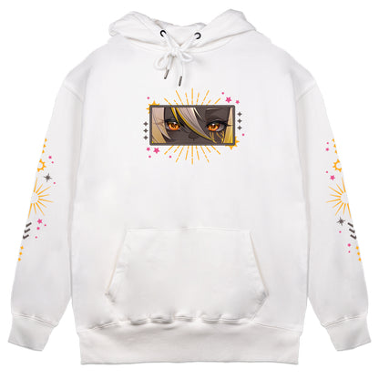 Kazu_Kiseki "Alien" White Hoodie