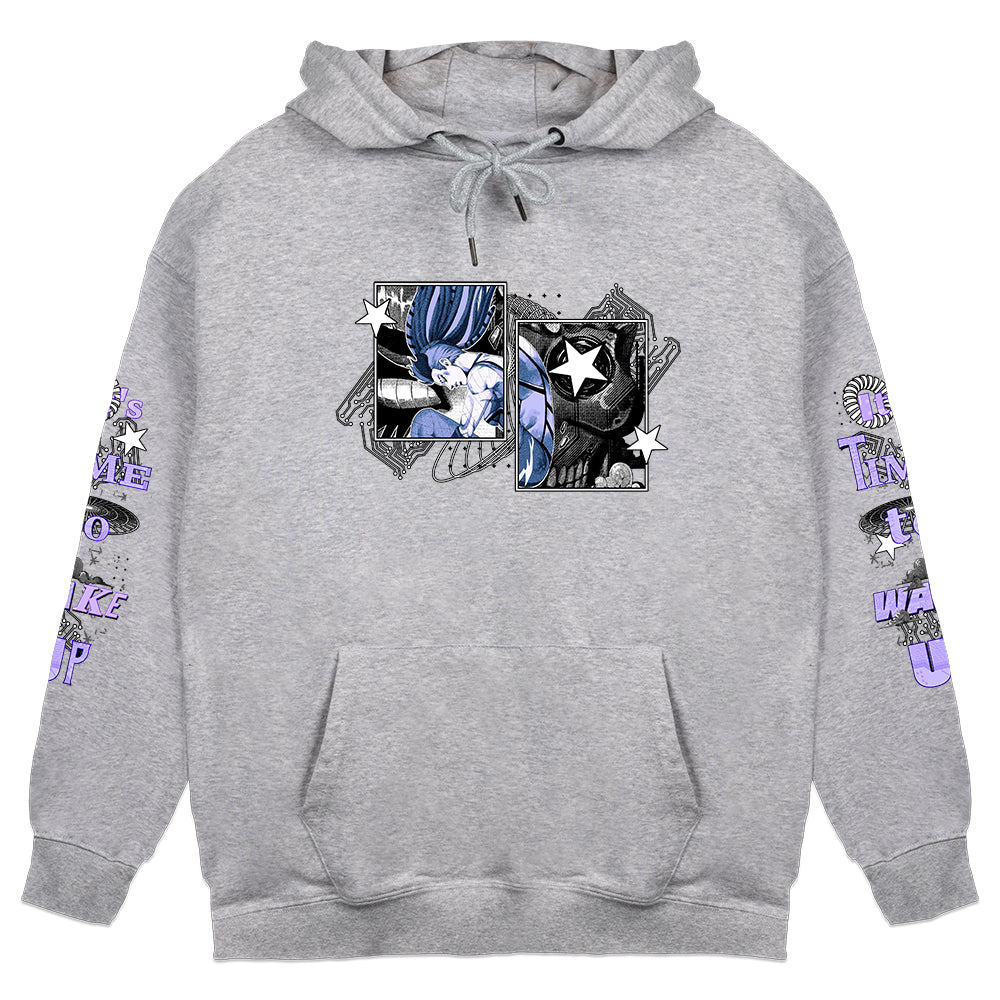 Joxxy "Wake Up" Gray Hoodie