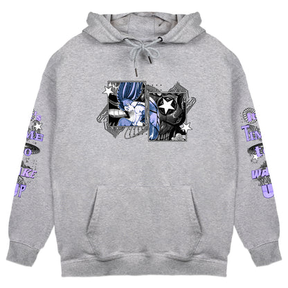 Joxxy "Wake Up" Gray Hoodie