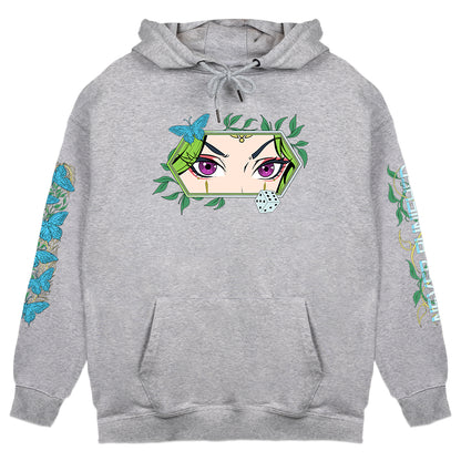 Gremlin Mae "Never Punished" Gray Hoodie